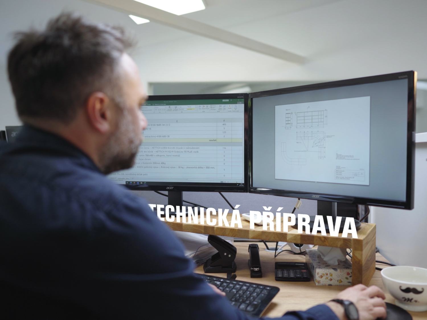 Technická příprava — podklady pro výrobu a realizaci